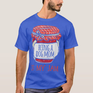 T-shirt Fun mignon chien maman