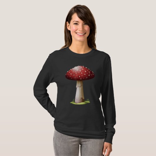 T-shirt Fun Mushrooms Foraging Mycology Fungi Cool Mushroo (Devant entier)