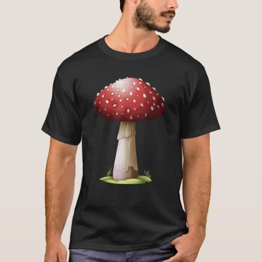 T-shirt Fun Mushrooms Foraging Mycology Fungi Cool Mushroo (Devant)