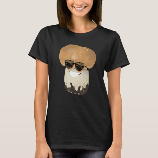 T-shirt Fun Mushrooms Foraging Mycology Fungi Happy Mushro (Devant)