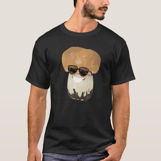 T-shirt Fun Mushrooms Foraging Mycology Fungi Happy Mushro (Devant)