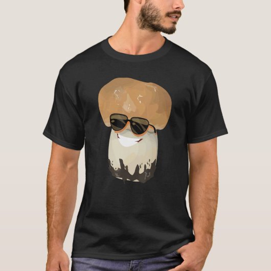 T-shirt Fun Mushrooms Foraging Mycology Fungi Happy Mushro (Devant)