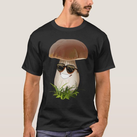 T-shirt Fun Mushrooms Foraging Mycology Fungi Happy Mushro (Devant)