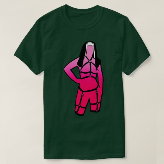 T-shirt Fun Nun (Design devant)