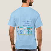 T-shirt Fun Nurse Doctor Stab Personnes Sharp Objets Citat (Dos)