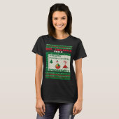 T-shirt Fun Oh This Calls For A Spreadsheet Christmas Swea (Devant entier)