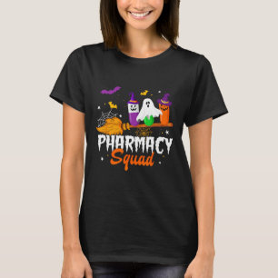 T-shirt Fun Pills Pharmad Squad Pharmacist Technicien Hal