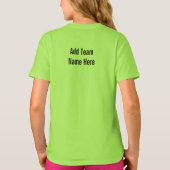 T-shirt Fun Retro Pop Art Pickleball Girls (Dos)