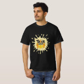 T-shirt Fun Retro "Trick or Treat" Splash Men Halloween  (Devant entier)