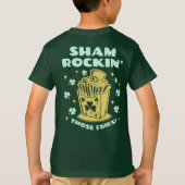 T-shirt Fun Saint Patrick's Day Shamrockin'Ces Fries (Dos)