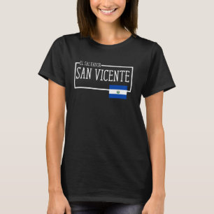 T-shirt Fun San Vicente City El Salvador Mari Femme Femme