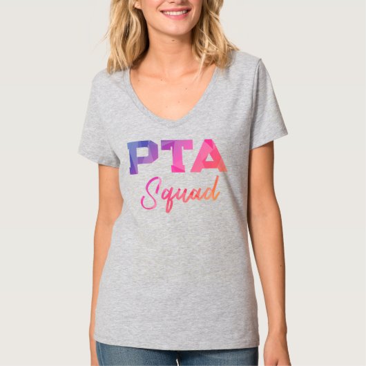 T-shirt Fun School Parent Teacher Association Art PTA (Devant)