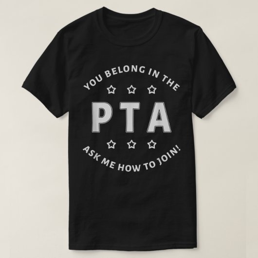 T-shirt Fun School PTA Parent Teacher Association Promotio (Design devant)