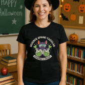 T-shirt Fun Science Spook-tacular Lab School Enseignants S