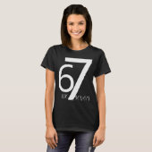 T-shirt Fun Six Seven 6 7 Meme Design 6 7 (Devant entier)