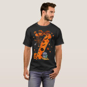 T-shirt Fun Six Seven 6 7 Meme Design Couples Halloween (Devant entier)