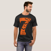 T-shirt Fun Six Seven 6 7 Meme Design Couples Halloween (Devant entier)