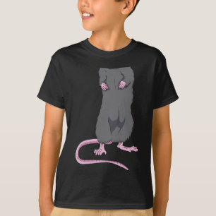 T-shirt Fun Souris sans tête Halloween Rat Body Costume fa