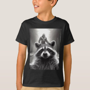 T-shirt Fun Tee Ed Raton Laveur Selfie Bigfoot Cadeau Homm
