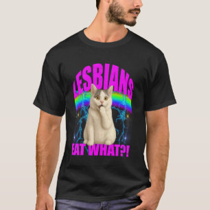 T-shirt Fun Tee Lesbiennes Mâchent Gay Pride Blague