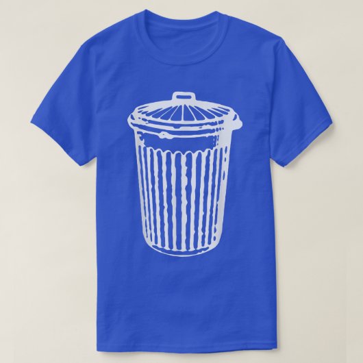 T-shirt Fun TRASH CANGarbage Day  (Design devant)