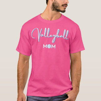 T-shirt Fun Volleyball Maman Volleyball Mama