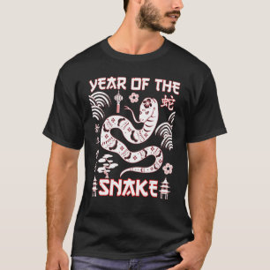 T-shirt Fun Year of Snake signes du Nouvel An chinois zodi