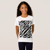 T-Shirt Fun Zebra Lover (Devant entier)