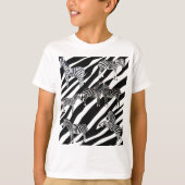 T-shirt Fun Zebra Lover (Devant)