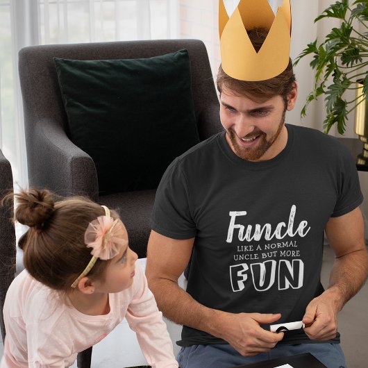 T-shirt 'Funcle' Drôle cadeau de devis pour oncle