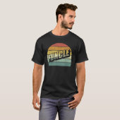 T-shirt Funcle Fun Funny Uncle Funny Funny Pour Oncle Prés (Devant entier)