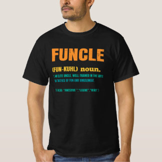 T-shirt Funcle Funny Uncle Definition