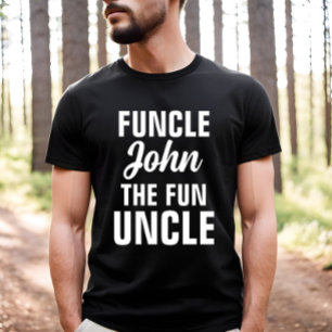 T-shirt Funcle Le Cool et l'oncle drôle cadeau - Nom perso