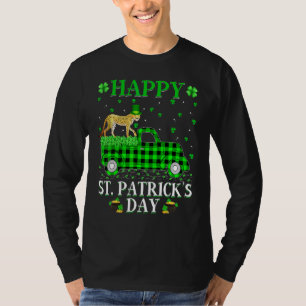 T-shirt Fundy Buffalo Plaid Green Truck Cheetah St Patrick