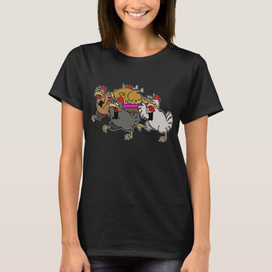 T-shirt Funérailles de poulet (Devant)
