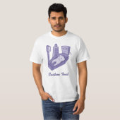 T-shirt funéraire pour dents (Devant entier)