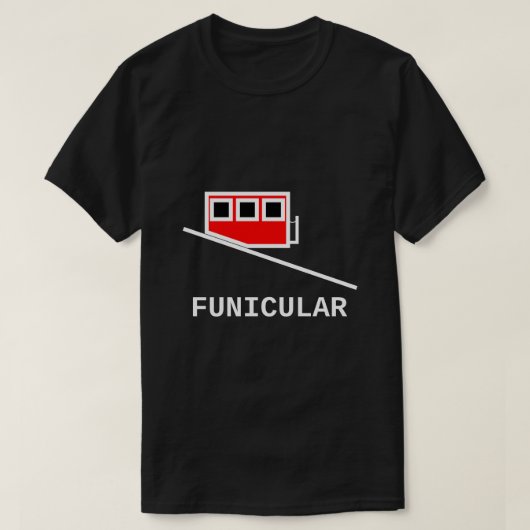 T-SHIRT FUNICULAIRE (Design devant)