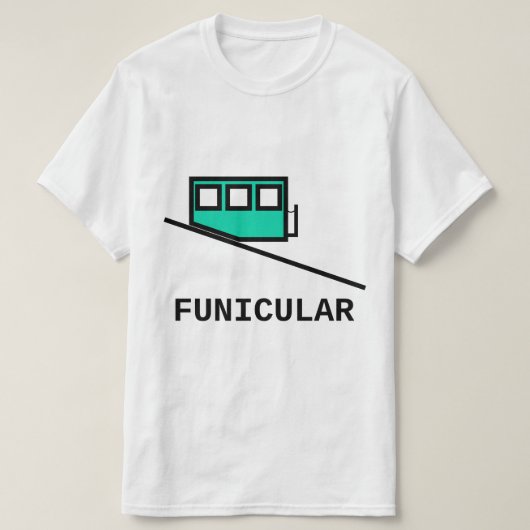 T-SHIRT FUNICULAIRE (Design devant)