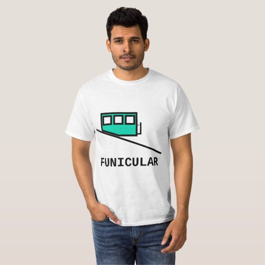 T-SHIRT FUNICULAIRE (Devant entier)