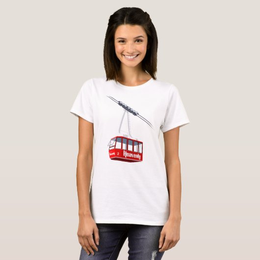 T-shirt Funiculaire merveilleux (Devant entier)