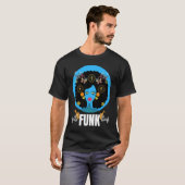 T-shirt Funk Soulful Jazz Colorful Music (Devant entier)