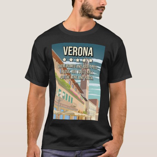T-shirt Funky 5 Star Vienne Autriche Revue de voyage Poste (Devant)