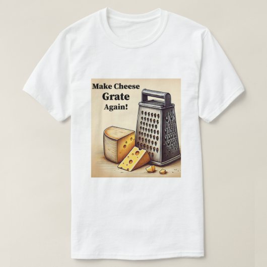 T-shirt Funky American Elections Satire Avec Texte Noir (Design devant)