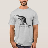 T-shirt Funky AUSTRALIAN POGO RAT Kangaroo (Devant)