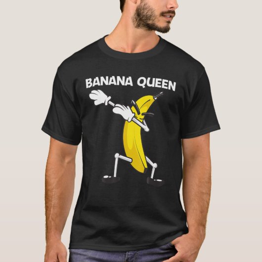 T-shirt Funky Banana Art Pour Femmes Maman Fruit Fruit Smo (Devant)