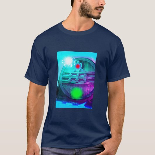T-shirt Funky blue vault art mode (Devant)