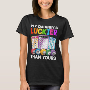 T-shirt Funky Casino Équipement Pour Joueur De Bingo Homme