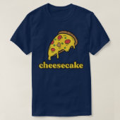 T-shirt Funky Cheese Pizza Cheesecake  (Design devant)