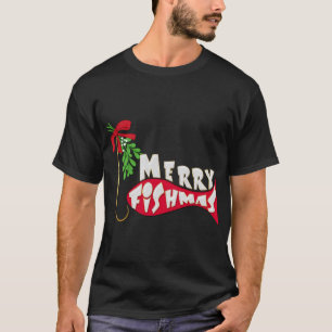 T-shirt Funky Christmas Fishing - Joyeux Fishmas