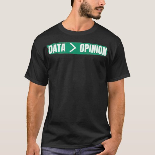 T-shirt Funky Data Science Machine Learning Voir Plus Colo (Devant)